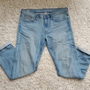 Calvin Klein slim boyfriend  jeans